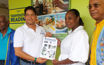 Caribbean Kiwanians donate medical equipment