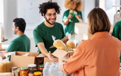 Helfen Sie sich selbst durch Freiwilligenarbeit