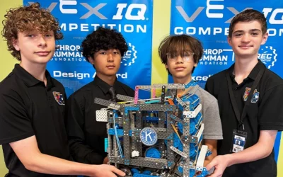 club Kiwanis Aide à l'équipe pour la compétition de robotique 