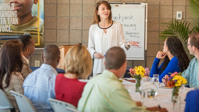 Kiwanis club meeting