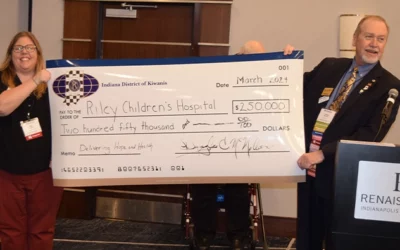 District donates for mental health