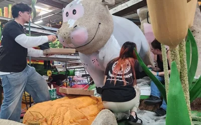Fun facts about our Rose Parade float 