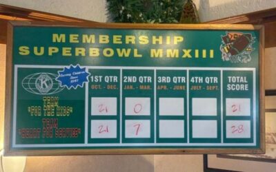 Football-themed competition a touchdown for Oregon club