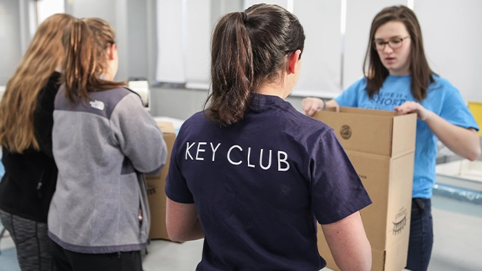 Der Key Club erhält einen Carnegie-Zuschuss