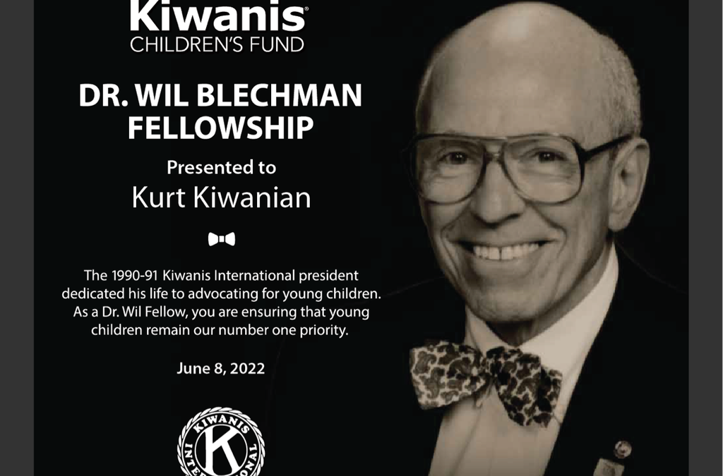 Dr. Wil Blechman Fellowship